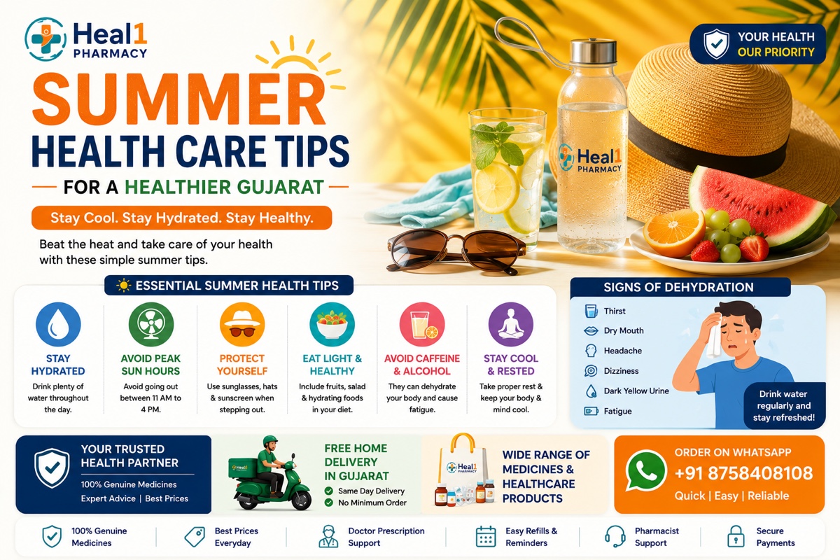 Summer Health Care Tips Gujarat